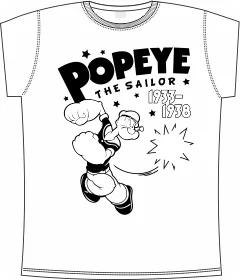 popeye the sailor white 